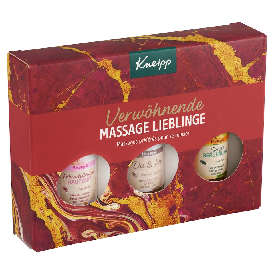 Obrázek 1 pro produkt Kneipp Masážní oleje dárková sada 3 x 20ml