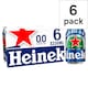 image 1 of Heineken 0.0% Alcohol Free Lager Beer Can 6x330ml