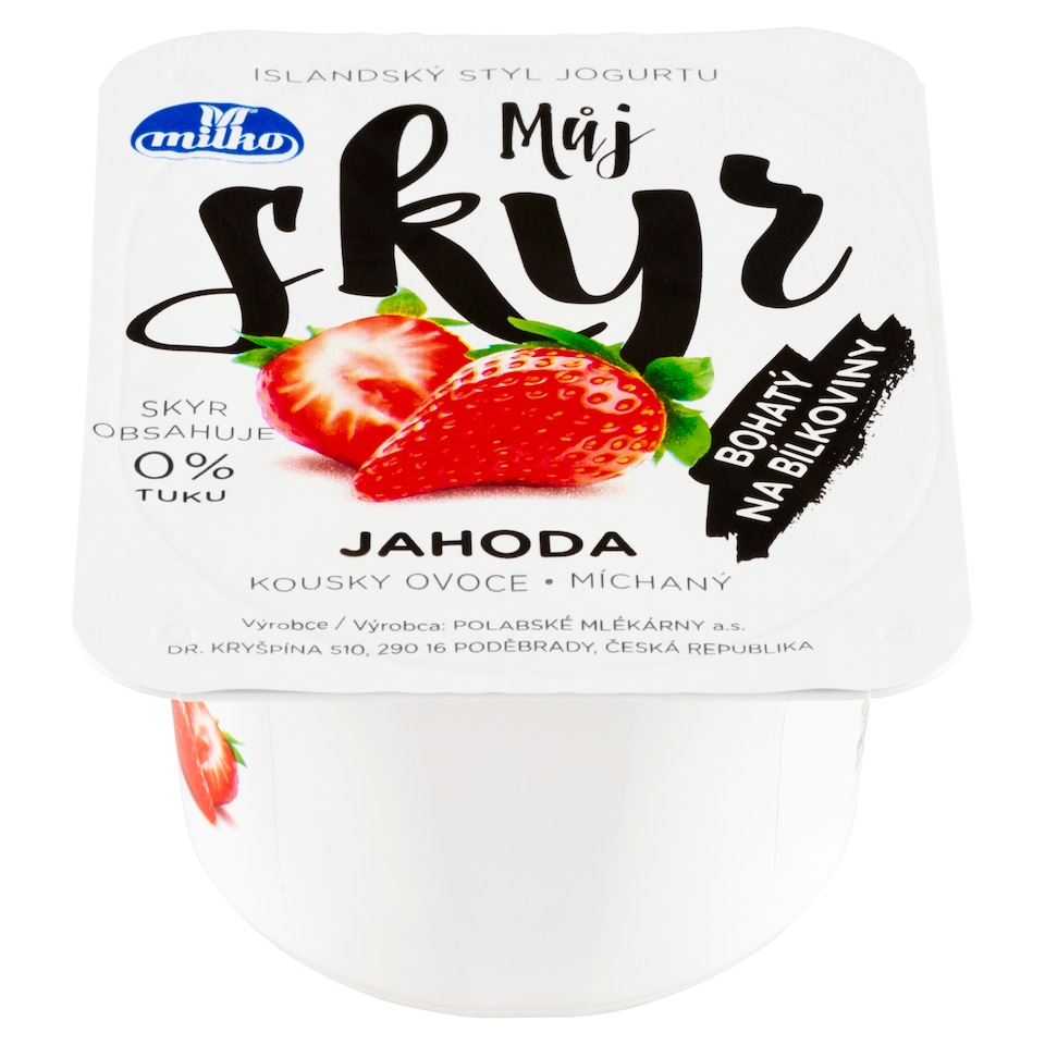 Milko Můj Skyr Jahoda 130 g