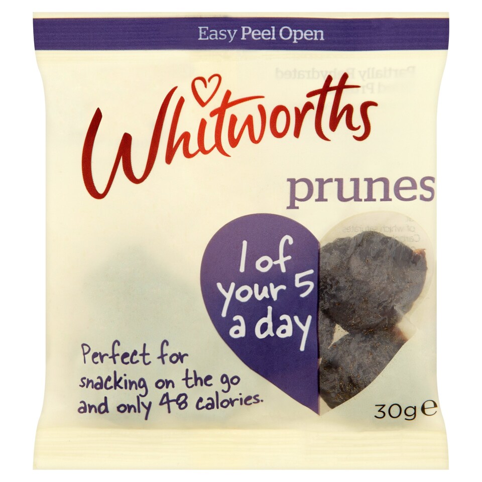 Whitworths Prunes 30G