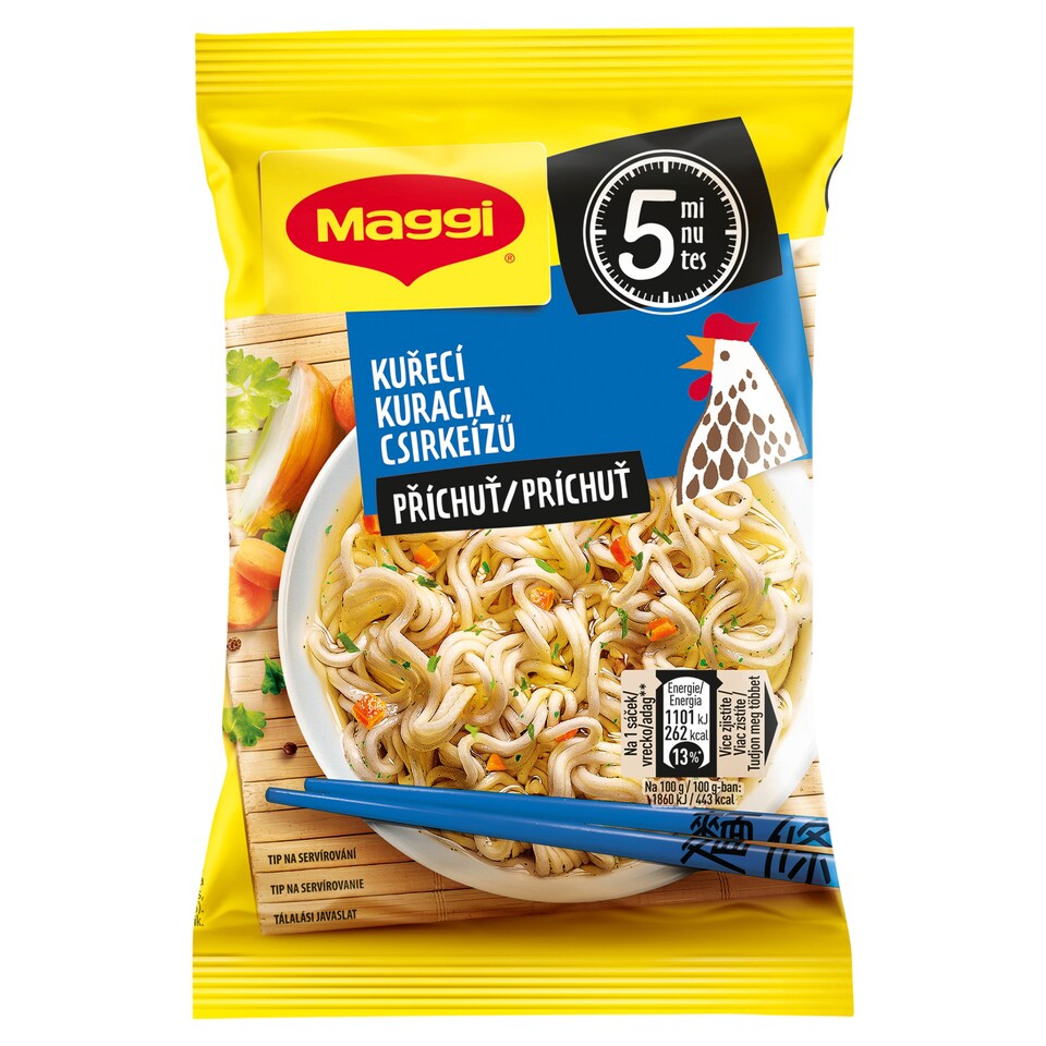 MAGGI Instant Noodles with Chicken Flavor Bag 59.2g