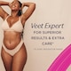 image 3 of Veet Expert Wax Strips Face Sensitive Skin Hair Removal 20 Pack