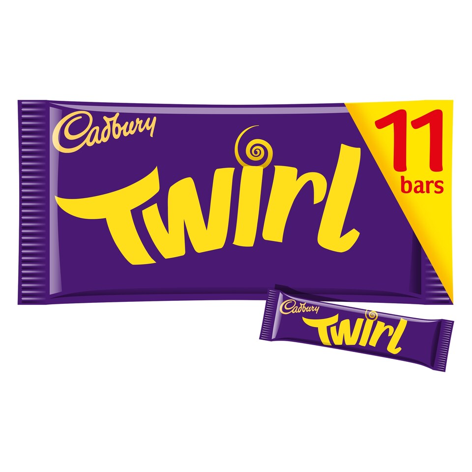 image 1 of Cadbury Twirl Chocolate Bars Multipack 11 X 21.5g