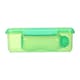 image 2 of Sistema Green Rectangle Lunch Box 2L with Water Bottle 330ml