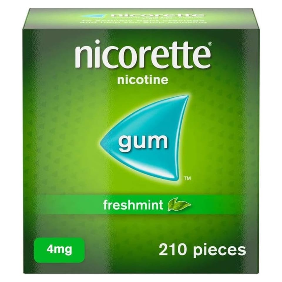 image 1 of Nicorette Freshmint Gum 4mg 210 Pieces