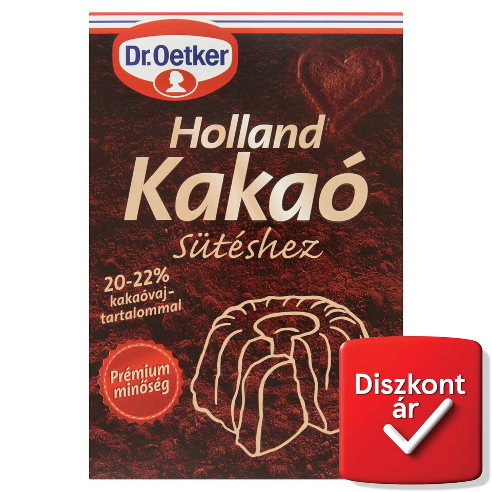 Dr. Oetker Holland Kakaópor sütéshez 70 g