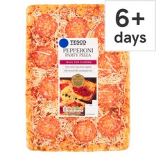 Tesco Pepperoni Party Pizza 284g