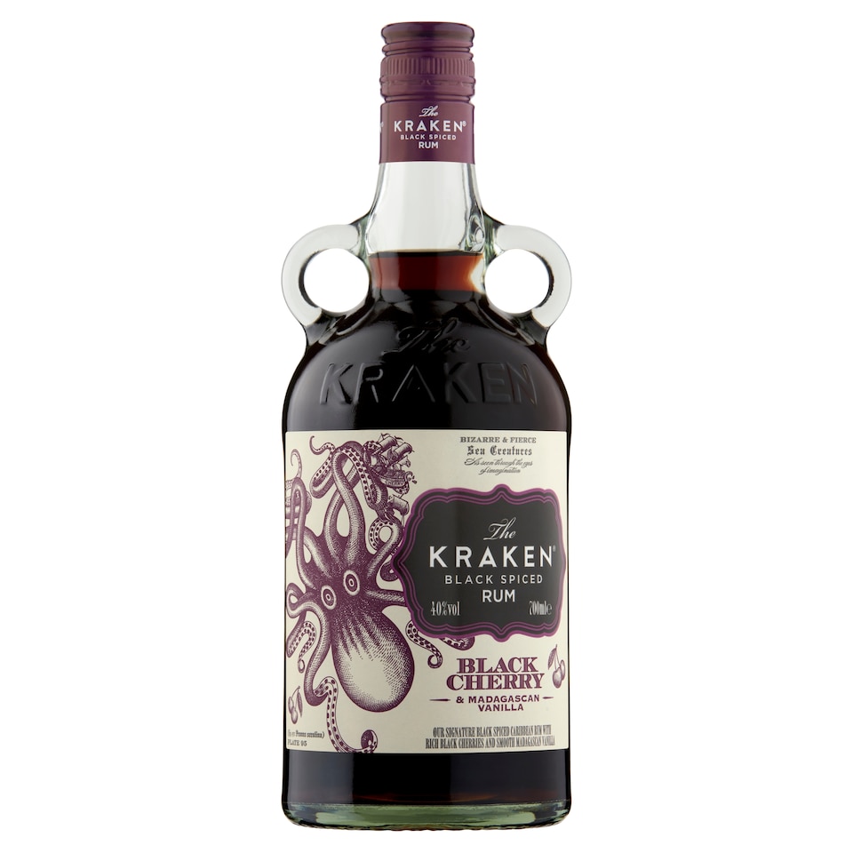 image 1 of Kraken Black Spiced Rum Black Cherry & Vanilla 70Cl