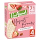 image 1 of Go Ahead Strawberry Fruit Yogurt Breaks Snack Bars Multipack 4 x 35.5g