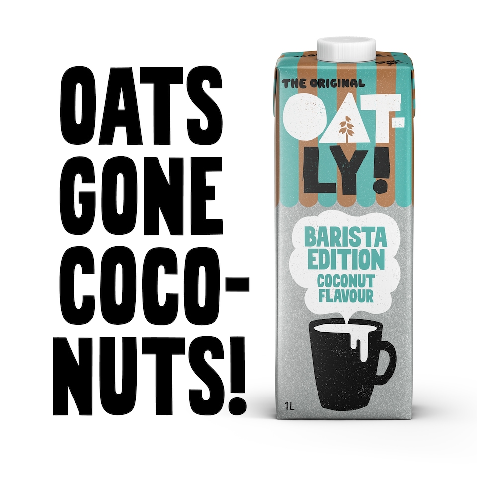 image 1 of Oatly Barista edition Coconut flavour Oat drink 1L
