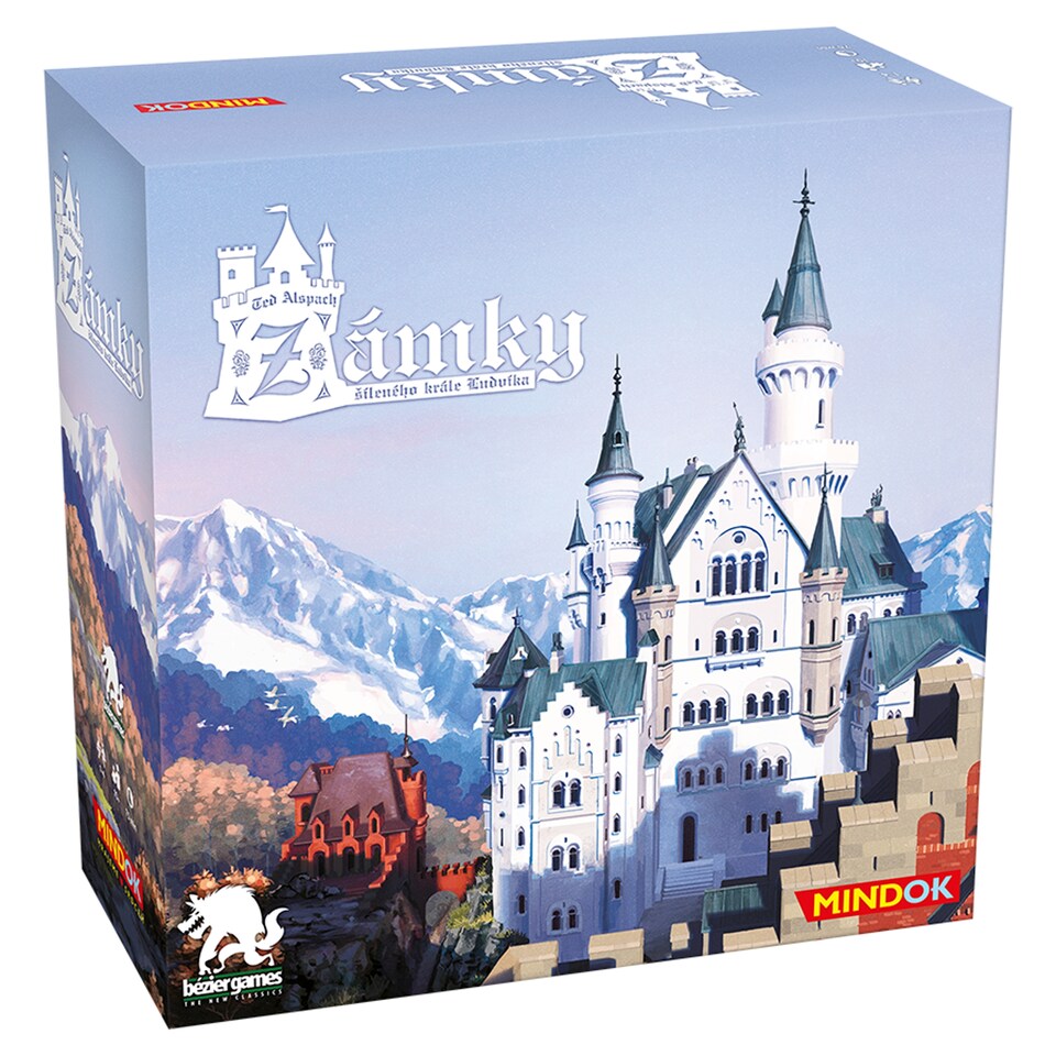 Mindok Zámky šíleného krále Ludvíka společenská hra