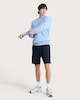 image 2 of F&F Active EVERYHOUR Cotton Rich Crew Neck Sweatshirt in Blue