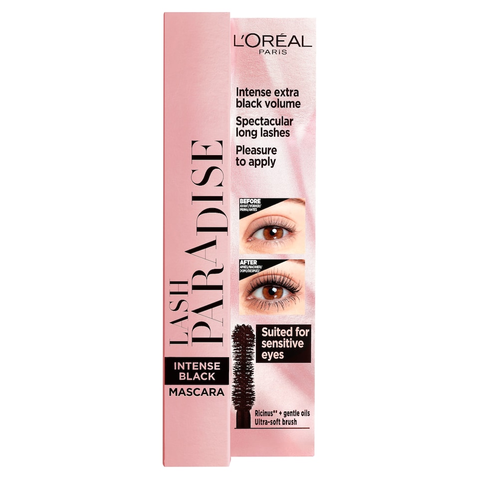 image 1 of L'Oreal Paradise Mascara Intense Black 6.4Ml