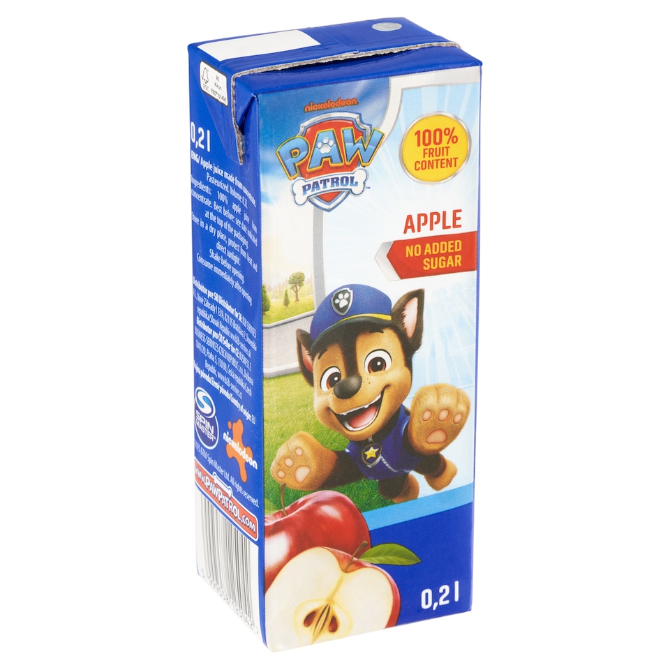 image 1 of Paw Patrol Apple Juice 0.2 L