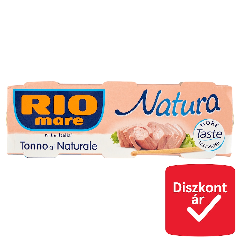 Rio Mare Natura tonhaldarab natúr lében 3 x 56 g