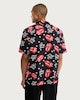 image 3 of Rolling Stones Tongue Print Shirt in Black