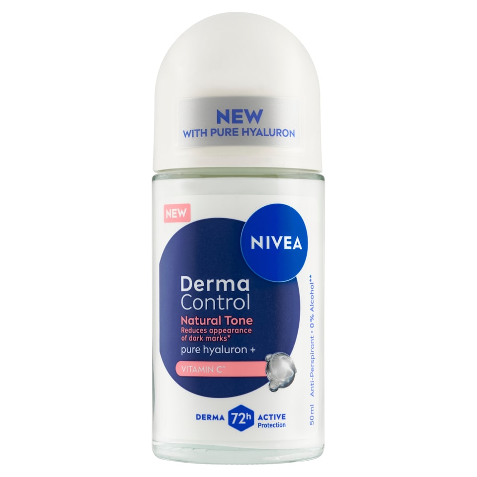 Obrázek 1 pro produkt Nivea Derma Control Natural Tone Kuličkový antiperspirant 50ml