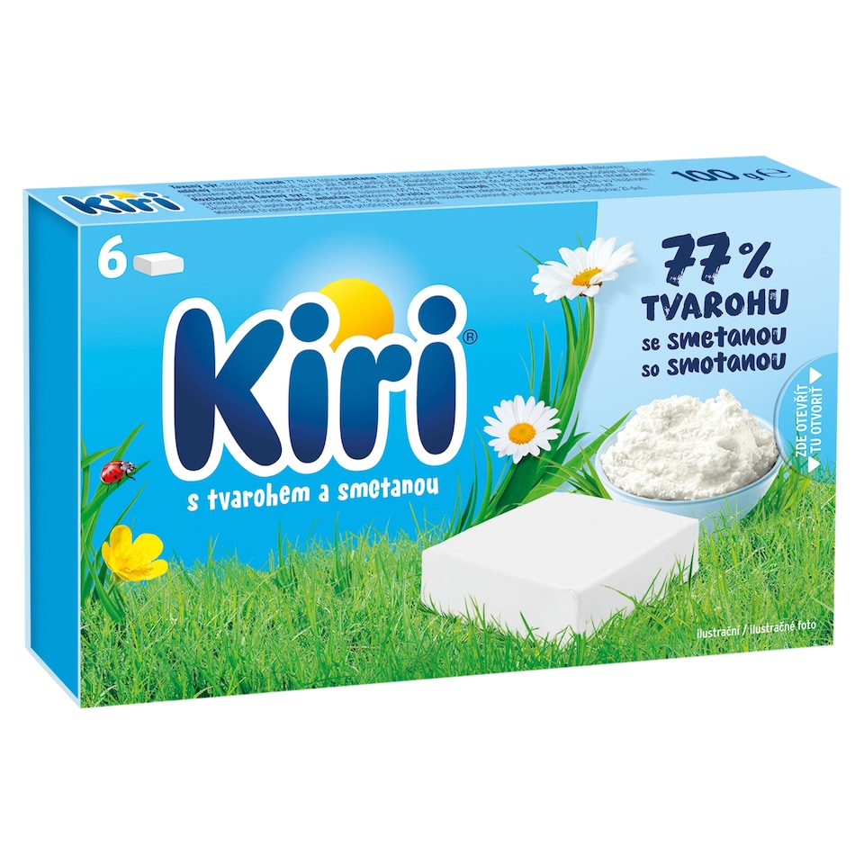 Kiri Tavený sýr z tvarohu a smetany 100g
