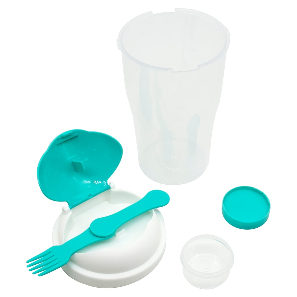 image 1 of Tesco Salad Shaker Food Storage Pot 800ml