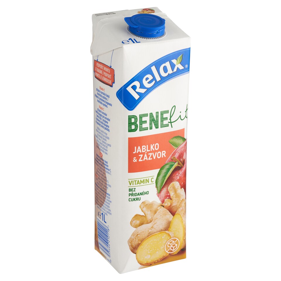 obrázok 1 z Relax Benefit jablko a zázvor 1 l