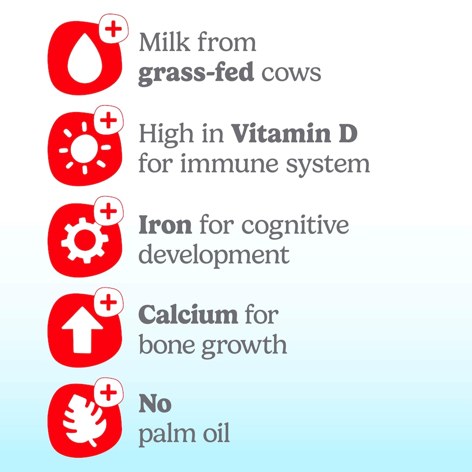 image 1 of Cow & Gate 3 Toddler Milk Formula 1+ Years 800g