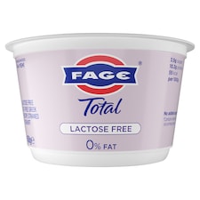 FAGE TOTAL 0% Fat LACTOSE FREE GREEK YOGHURT 450G