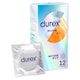 image 1 of Durex Nude Ultra Thin Condoms Enhanced Sensitivity Wide Fit XL 12s 