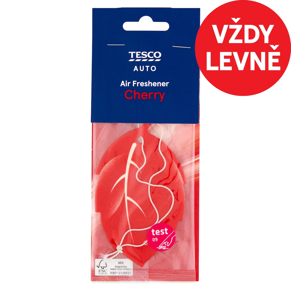 Tesco Auto Osvěžovač vzduchu vůně třešně 1 ks