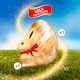 image 3 of Lindt Milk Chocolate Egg with Gold Bunny 195g