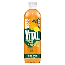 DEEP RIVER ROCK VITAL VITAMIN WATER & JUICE DRINK PINEAPPLE YUZU & GREEN COFFEE 450ML