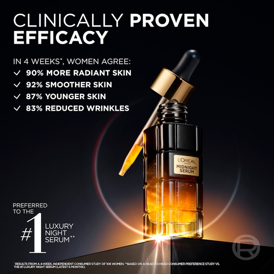 image 1 of L'Oreal Paris Age Perfect Cell Renew Midnight Serum 30ml