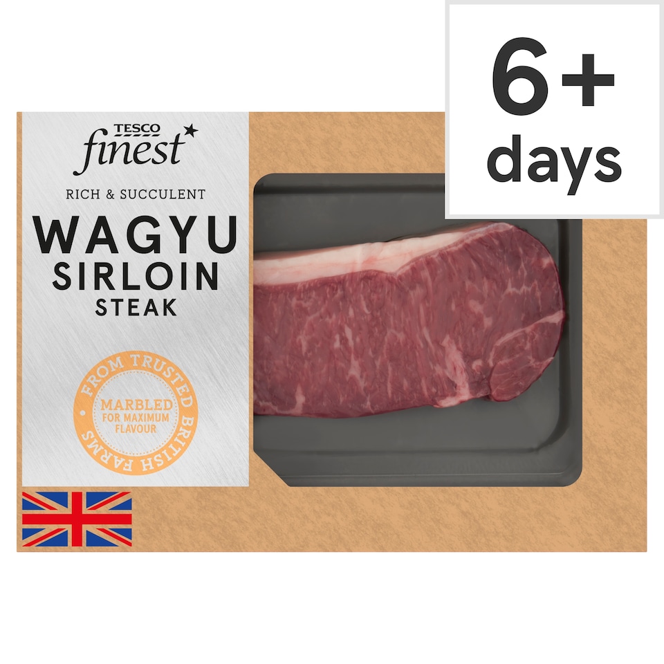 image 1 of Tesco Finest Wagyu Sirloin 250g