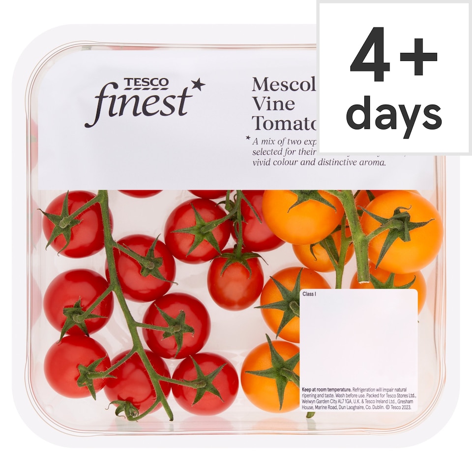 Tesco Finest Mescolare Vine Tomatoes 400G