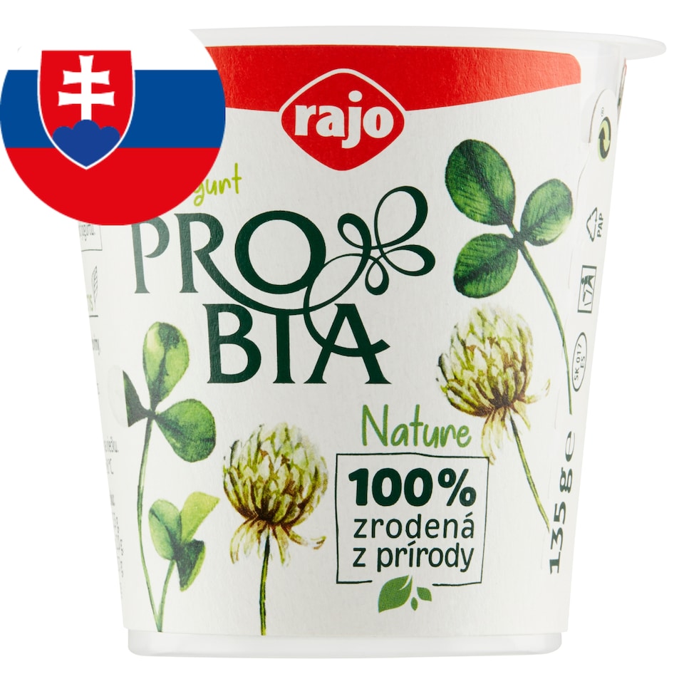 image 1 of Rajo Probia Nature White Yogurt 135 g
