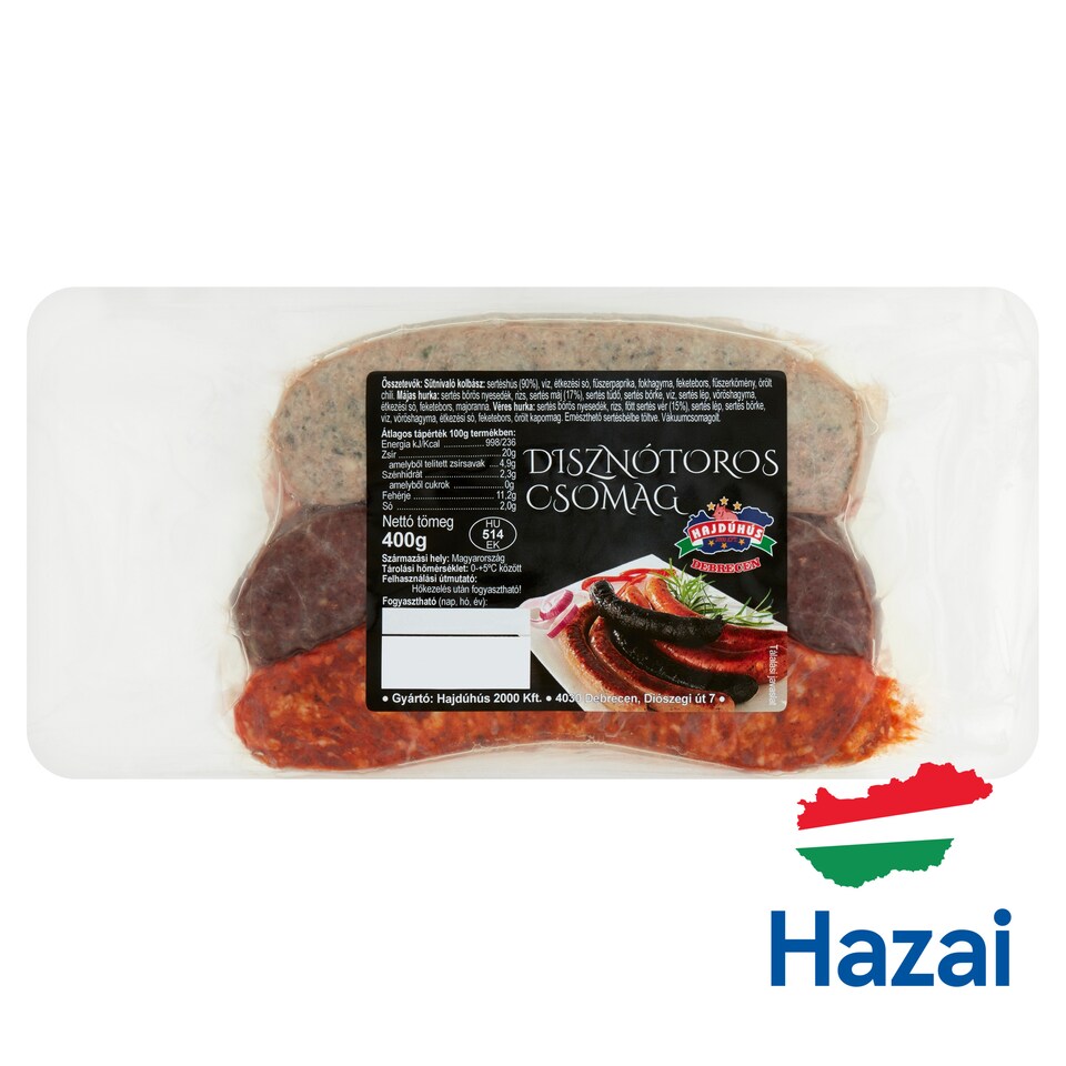 Hajdúhús disznótoros csomag 400 g