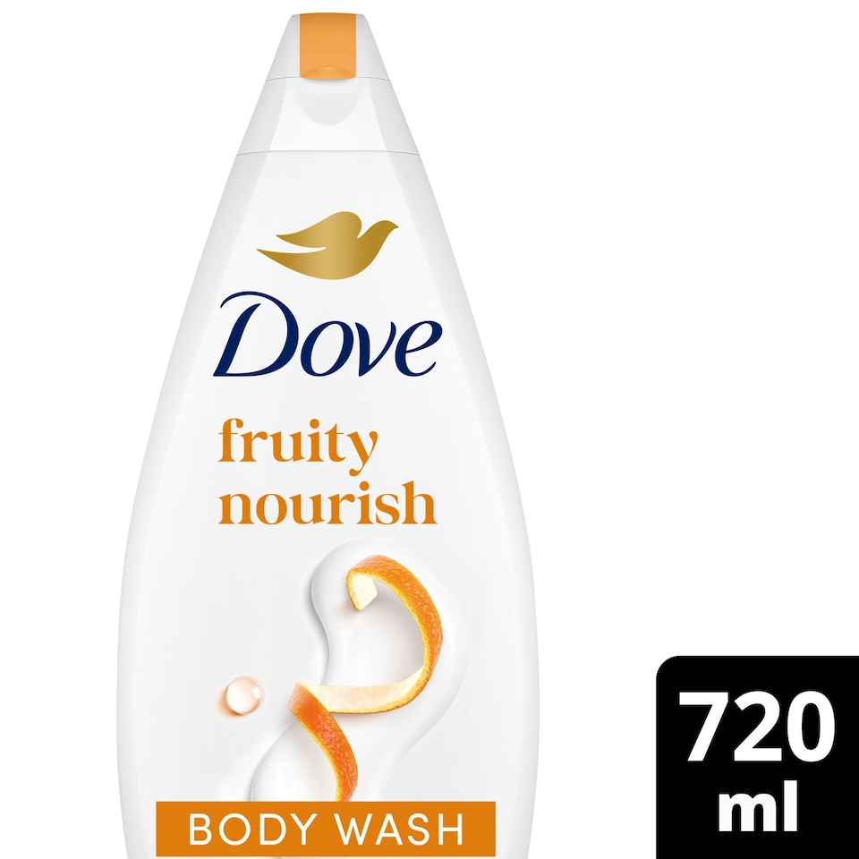 image 1 of Dove Body Wash Essential Fruity Nourish720ml