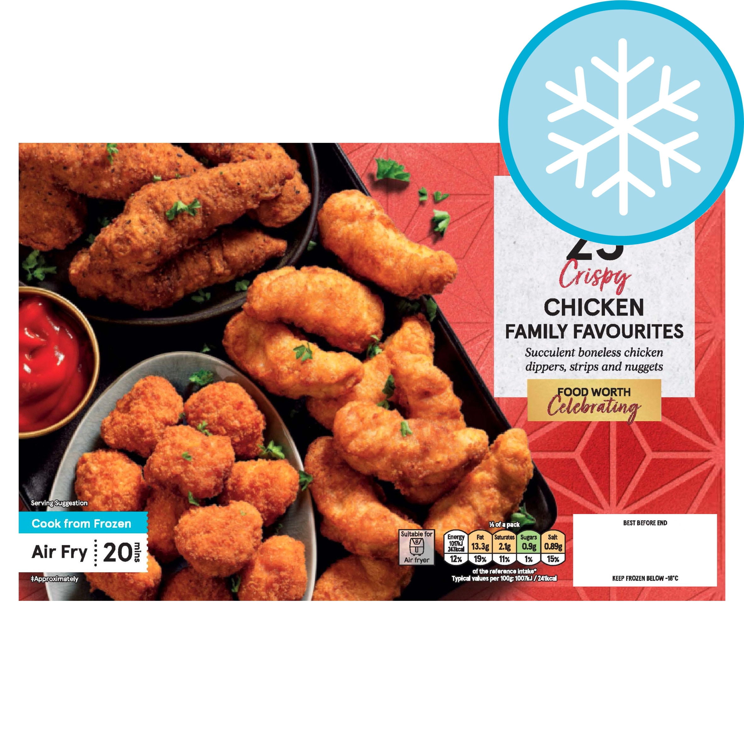 Tesco 25 Boneless Chicken Selection 560G