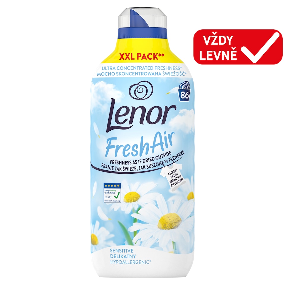 Obrázek 1 pro produkt Lenor Fresh Air Aviváž 86 Praní, Sensitive