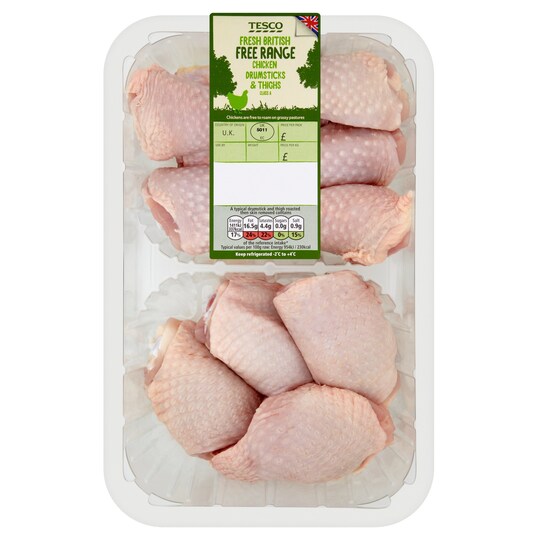 T. Free Range Ckn Drumsticks & Thighs