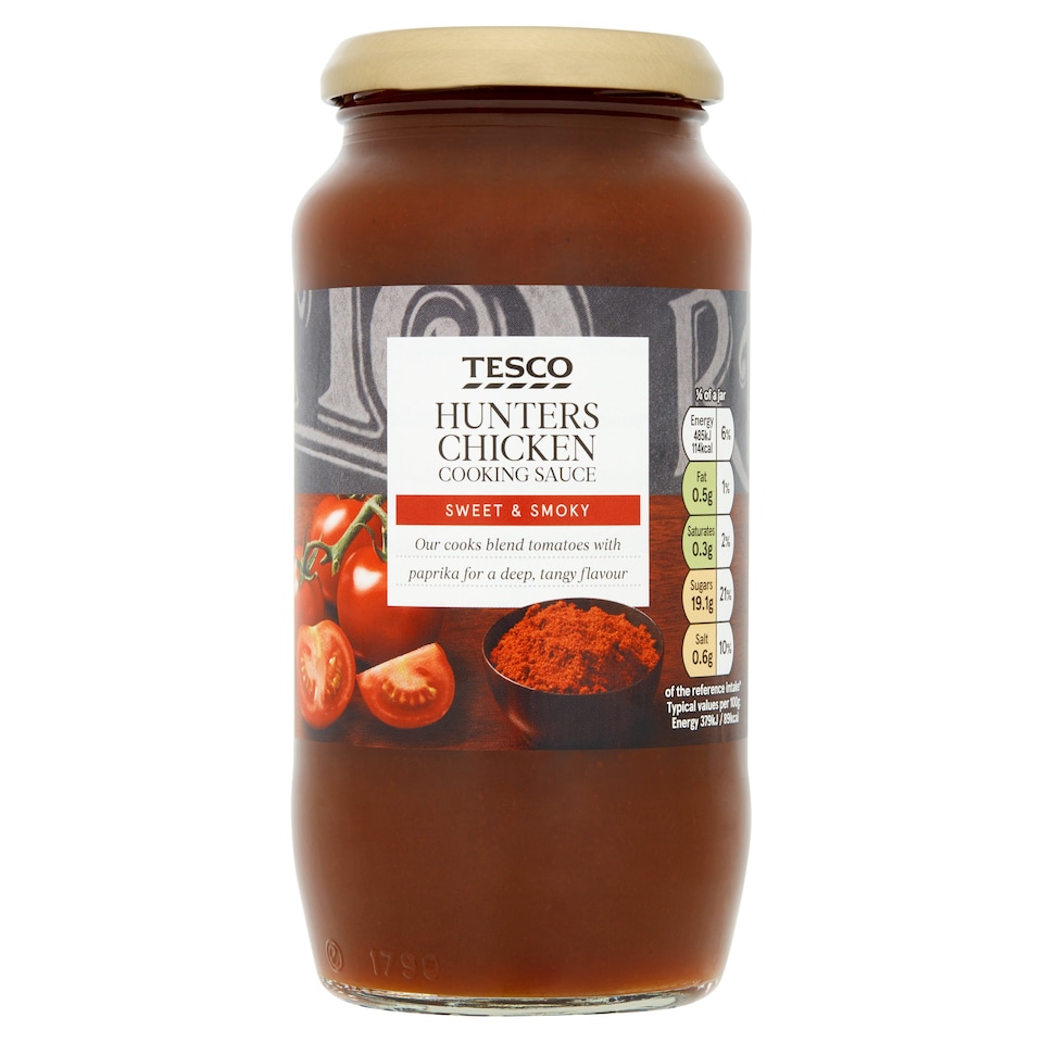 Tesco Hunters Chicken Cooking Sauce 515G