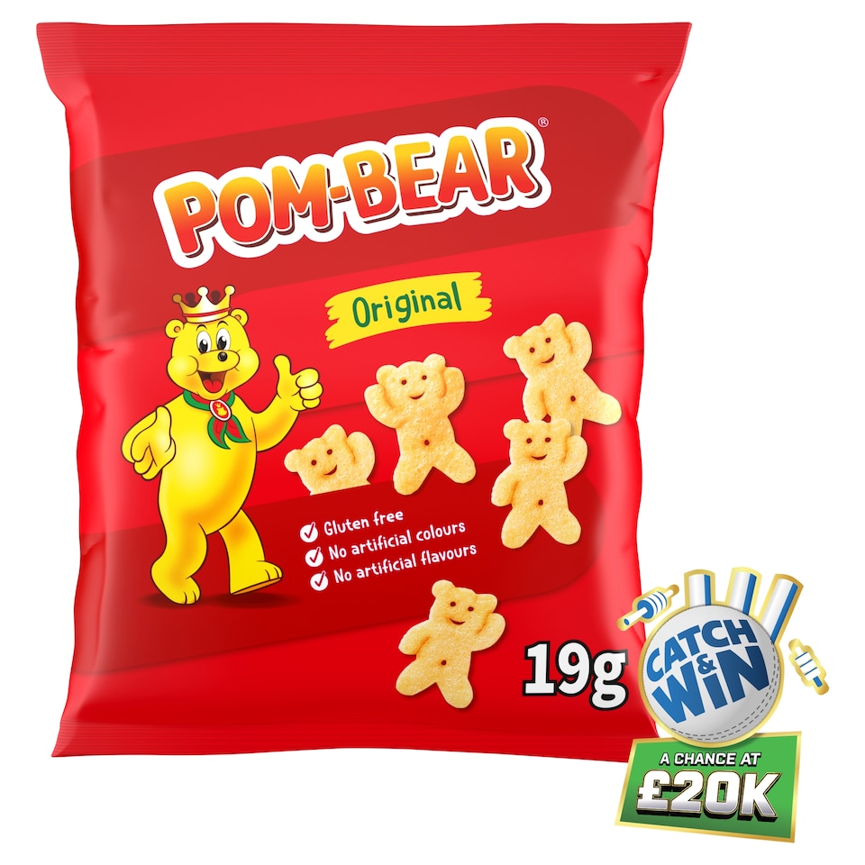 Pom Bear Original Crisps 19G