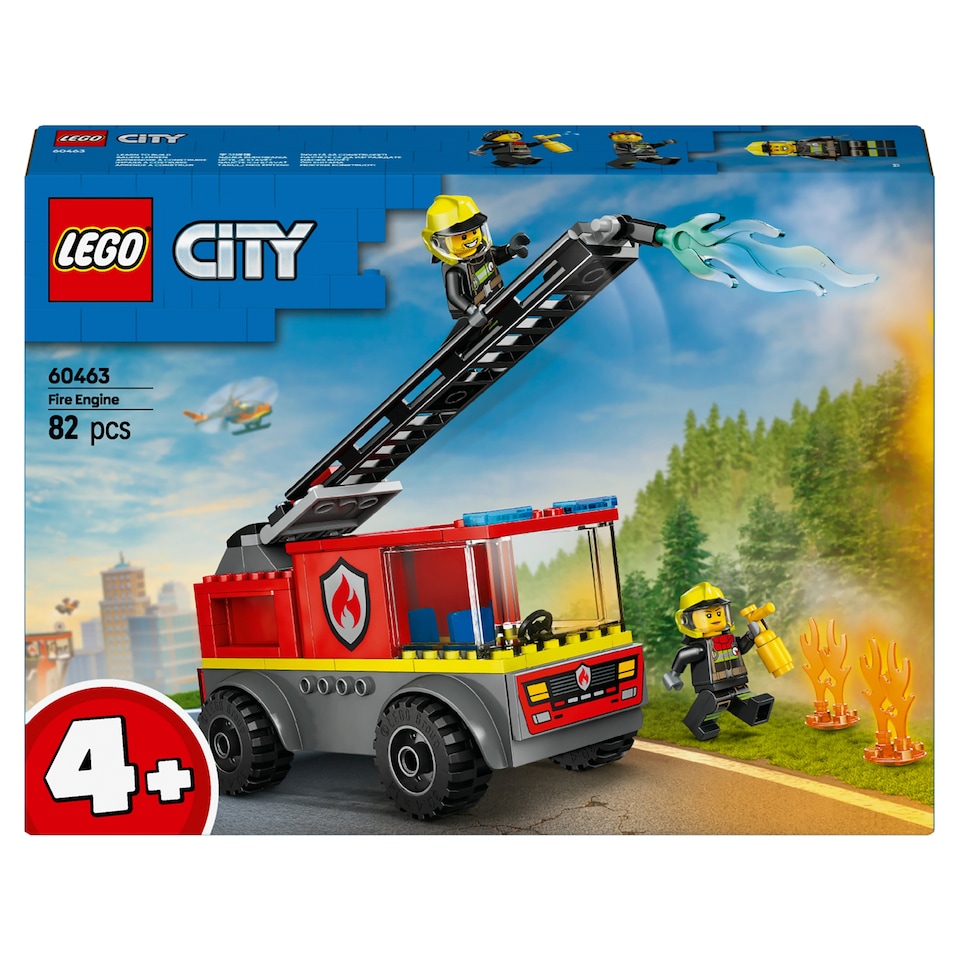 image 1 of LEGO City 60463 Fire Ladder Truck