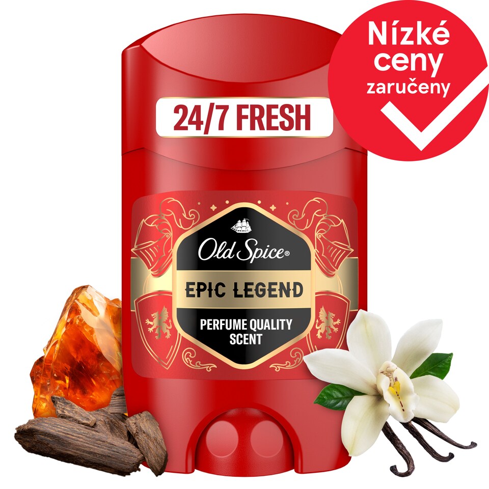 Obrázek 1 pro produkt Old Spice Epic Legend Tuhý Deodorant Pro Muže 50ml