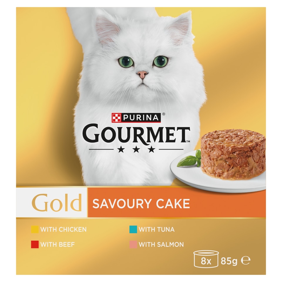 image 1 of Gourmet Gold Savoury Cake Mixed 8X85g