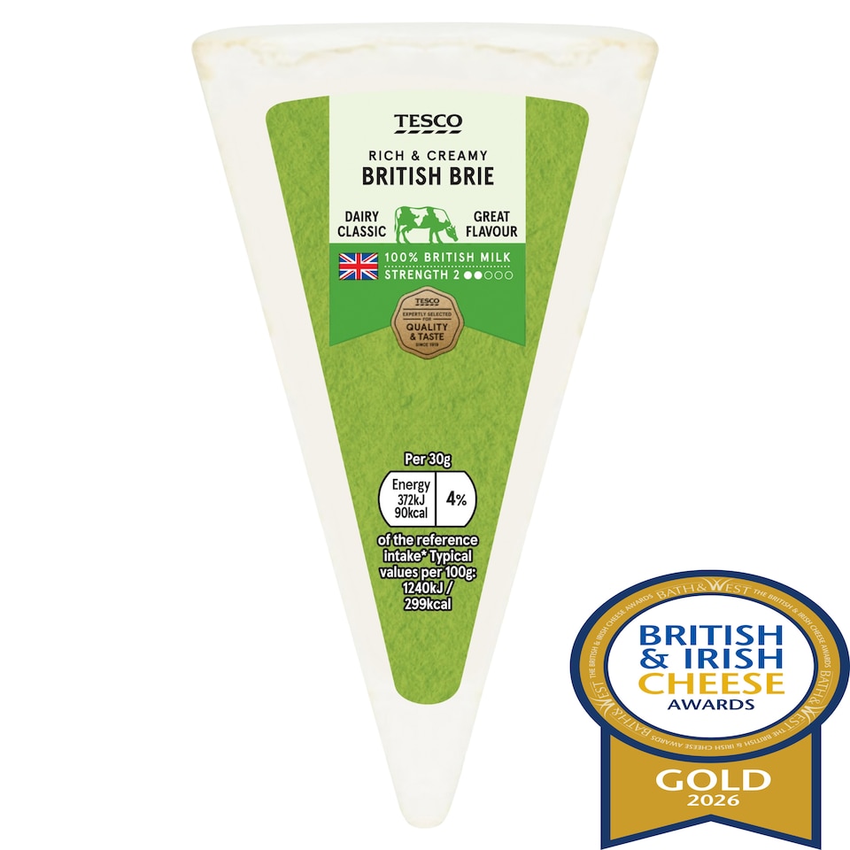 Tesco British Brie 160G