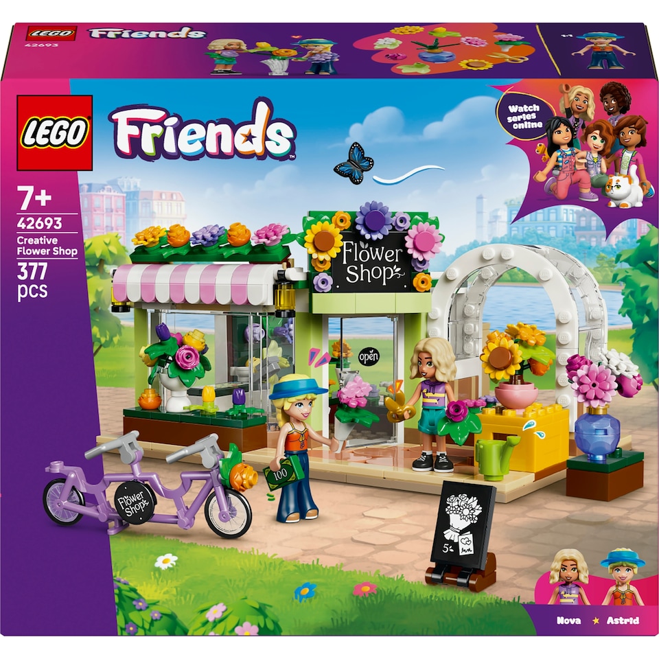 image 1 of LEGO Friends 42693 Creative Flower Shop