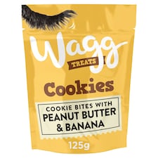 Wagg Cookies Peanut Butter & Banana 125g