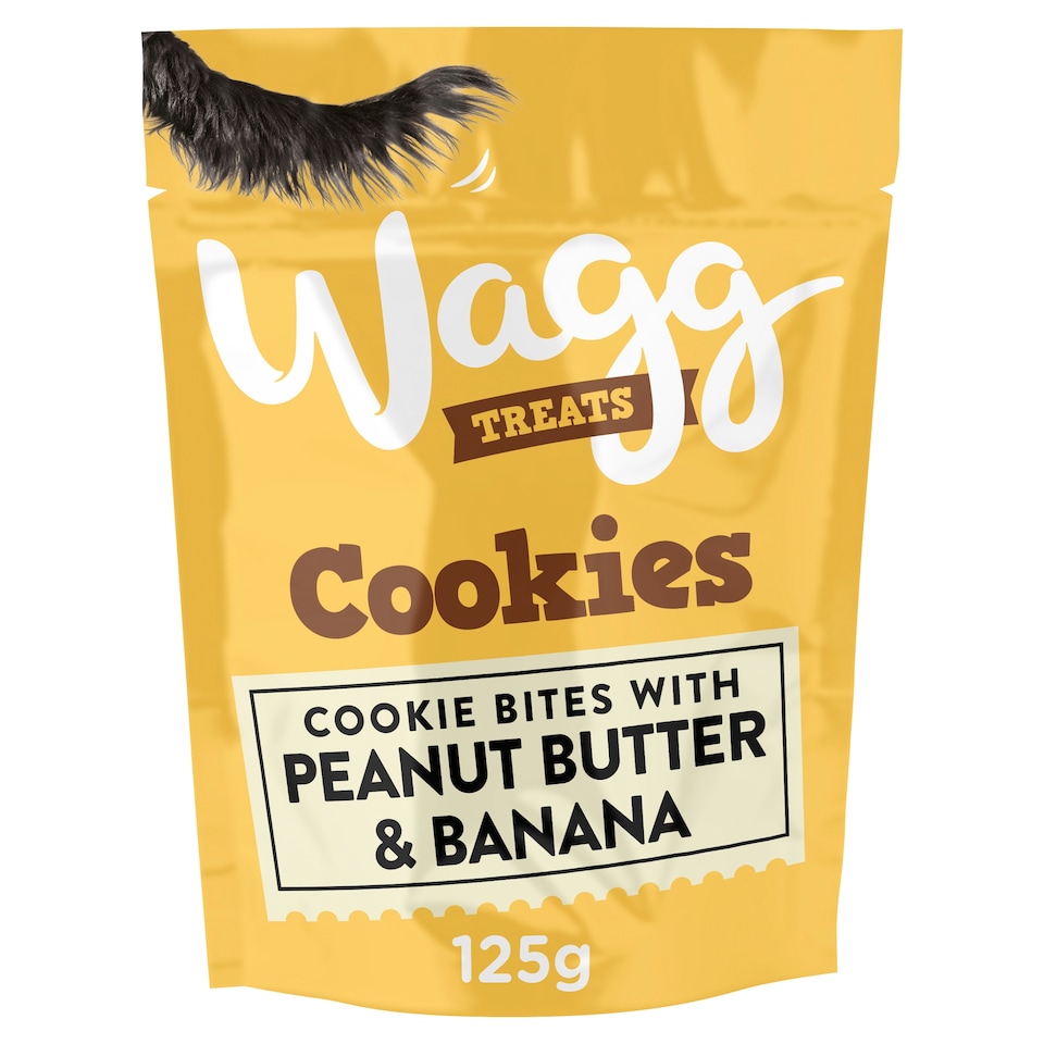 Wagg Cookies Peanut Butter & Banana 125g