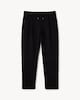 image 4 of F&F Straight Leg Chino Trousers in Black