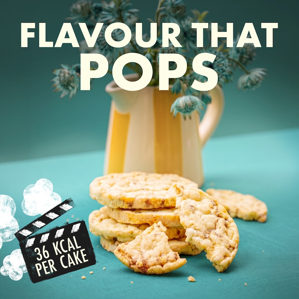 image 1 of Kallo Caramel Popped Corn Cakes 125g